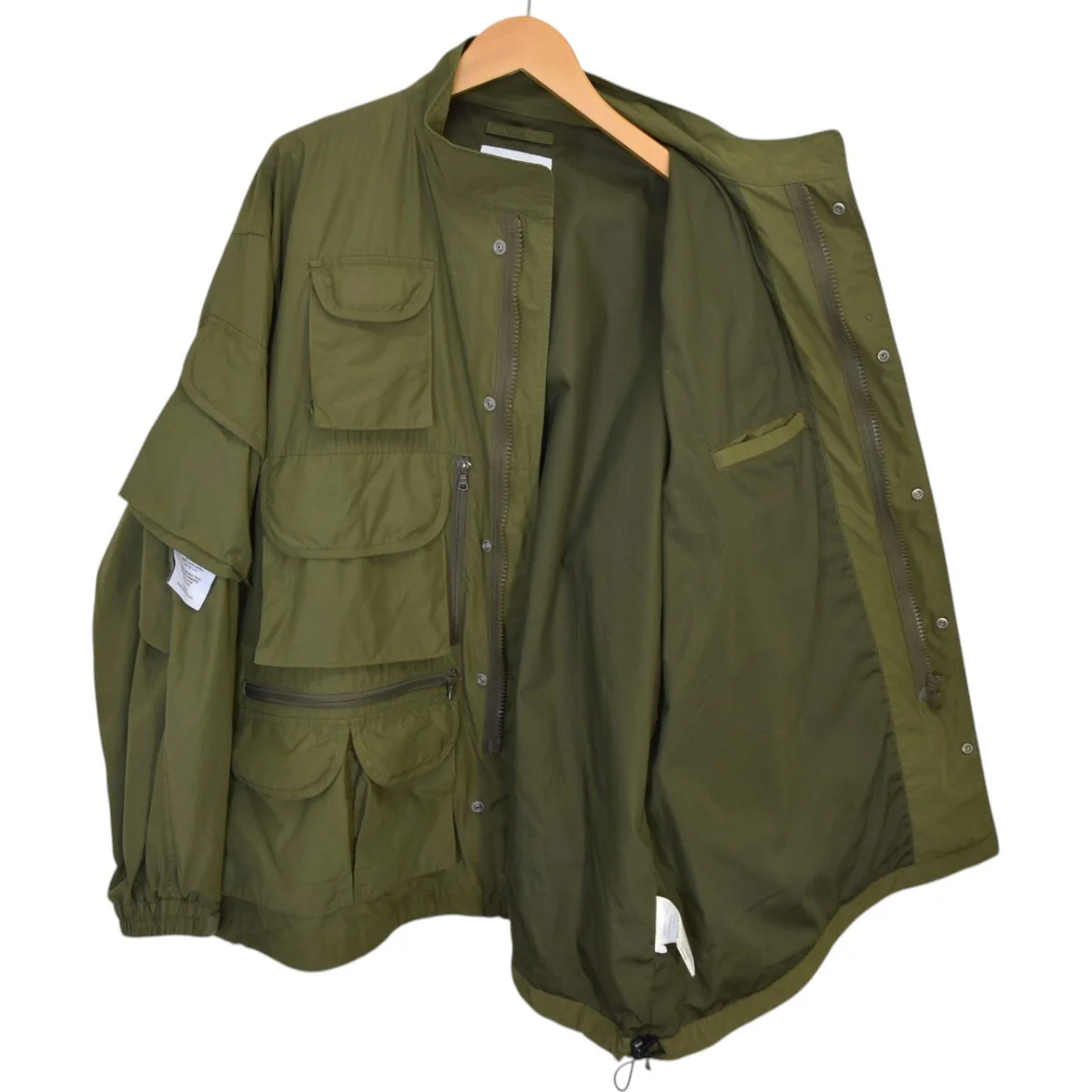 MODULAR JACKET/NYCO.TUSSAHナイロンコットンミリタリージャケット202BRDT-JKM01 - Image 3