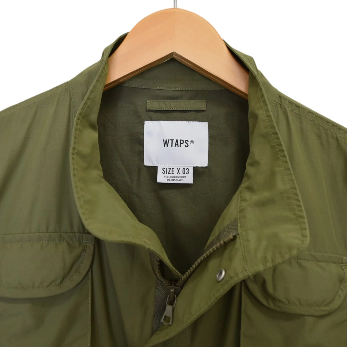 MODULAR JACKET/NYCO.TUSSAHナイロンコットンミリタリージャケット202BRDT-JKM01 - Image 4
