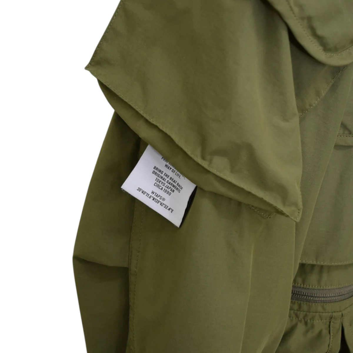 MODULAR JACKET/NYCO.TUSSAHナイロンコットンミリタリージャケット202BRDT-JKM01 - Image 5
