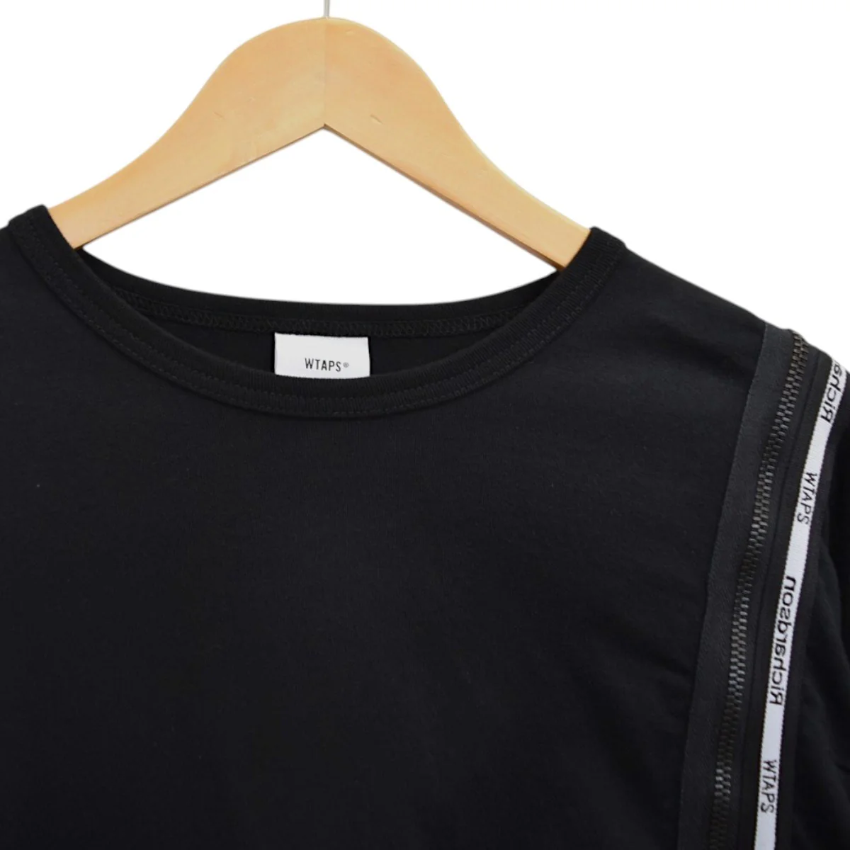 BIZZ SS／COTTON．RICHARDSONジップデザインTシャツ202ATRID-CSM01S - Image 3