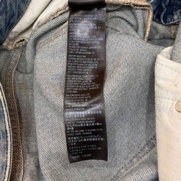 Low Crotch Jeans ワイドデニムパンツ PD47 706652 TJW95 2204 - Image 10