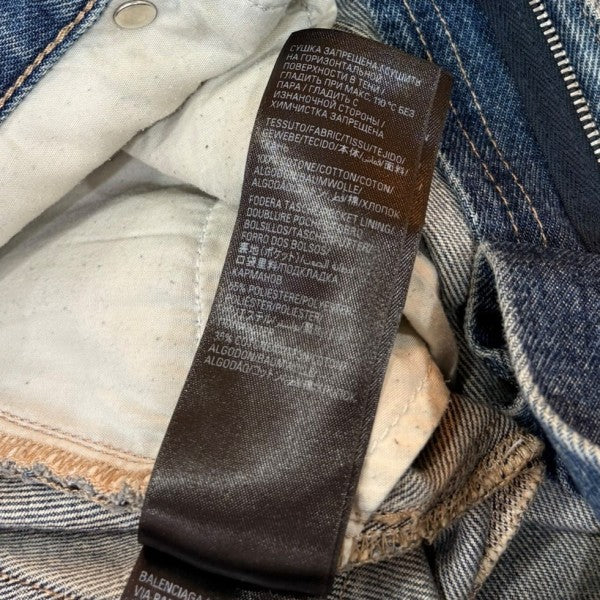Low Crotch Jeans ワイドデニムパンツ PD47 706652 TJW95 2204 - Image 9