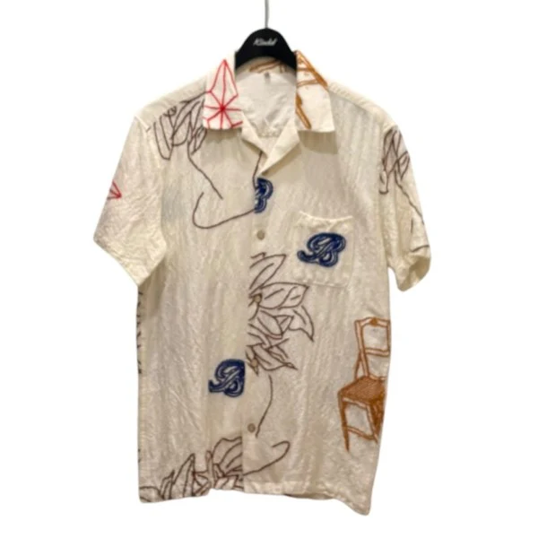 ハンドシシュウ半袖シャツ B shirt22ss-b-04