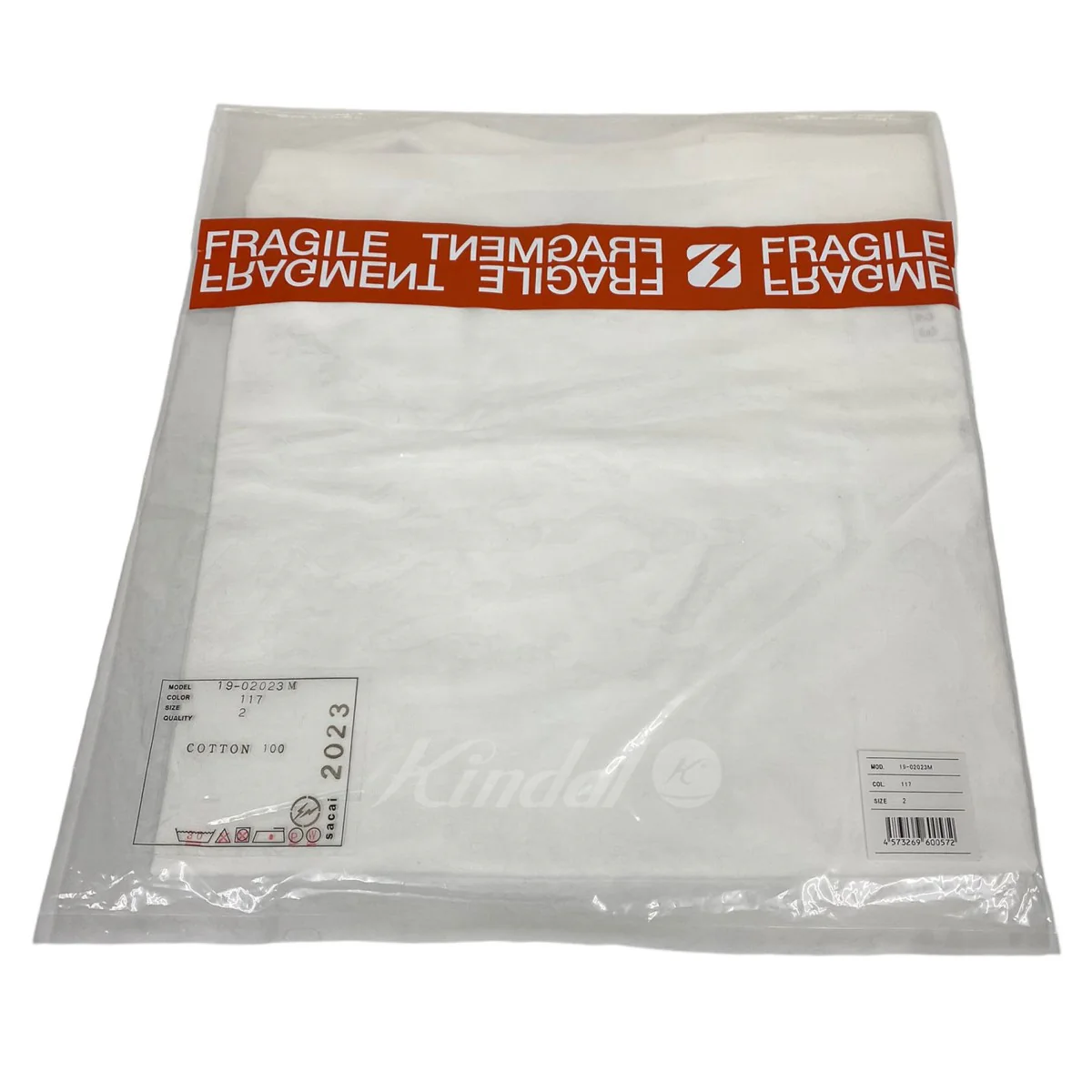 19SS FRAGILE T-SHIRTロゴTシャツ - Image 2