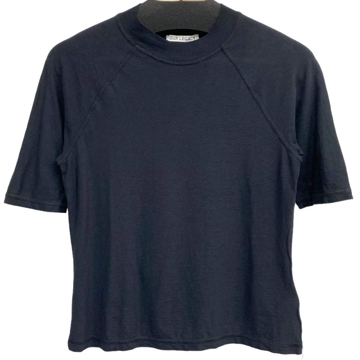 23SSRaglan Turtle TopラグランタートルモックネックTシャツ