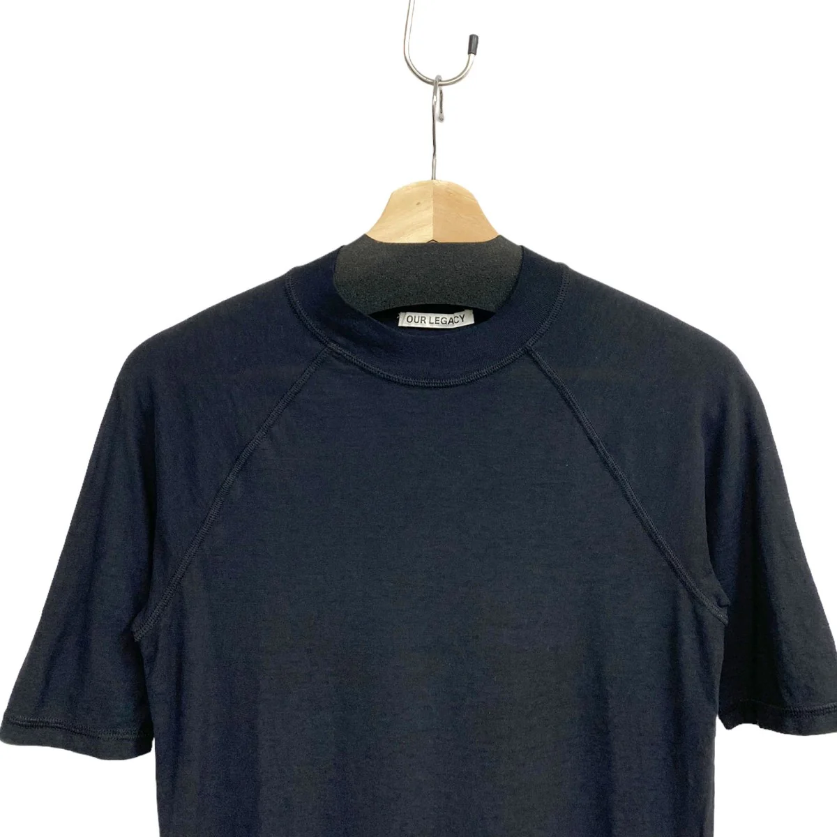 23SSRaglan Turtle TopラグランタートルモックネックTシャツ - Image 3