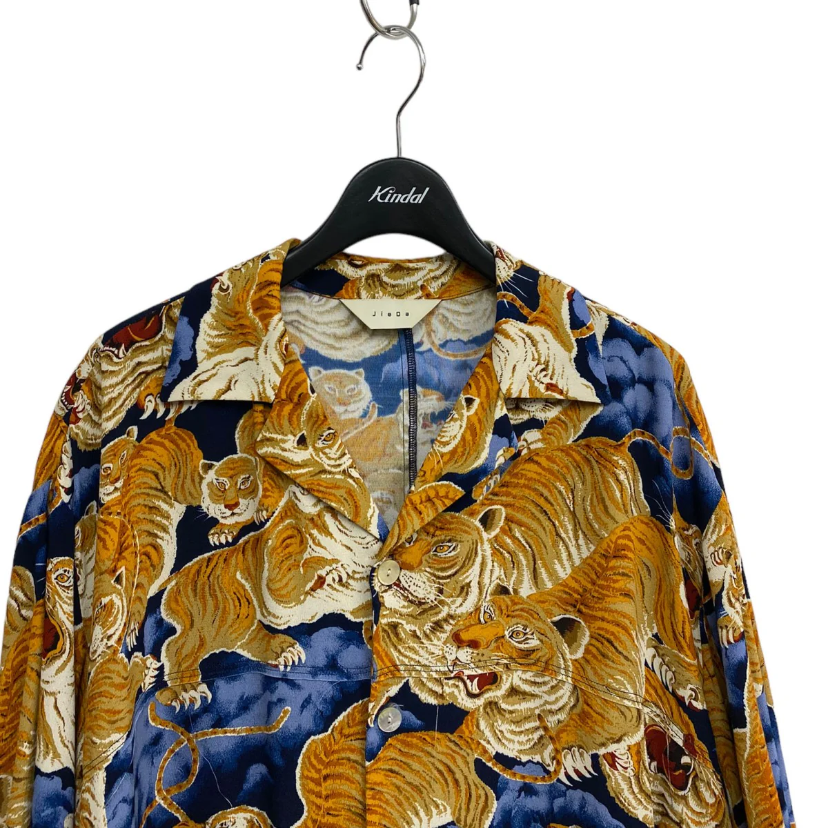 22SSHundred Tiger Panel Shirt S/Sカットオフレーヨンアロハタイガーシャツ - Image 4