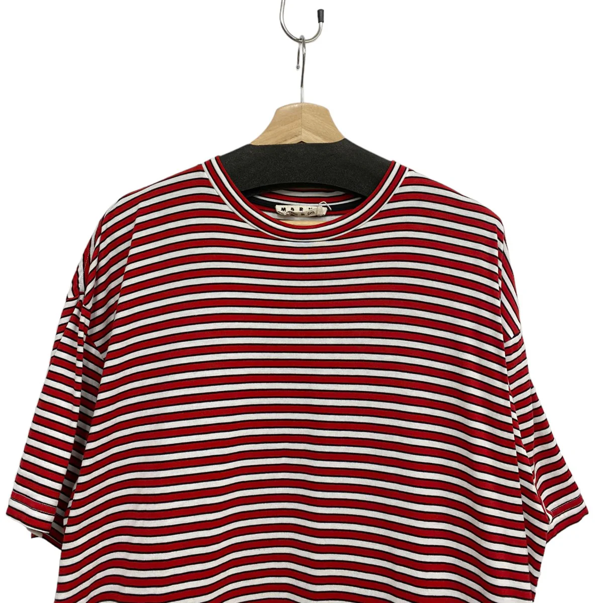 20SSボーダーロゴ／バイカラーTシャツ - Image 3
