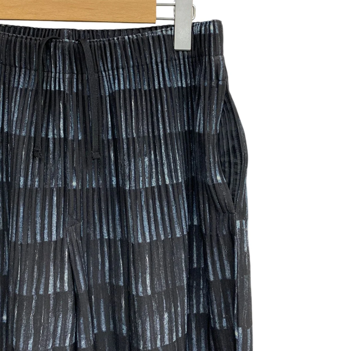 HP73JF211 PLEATS TAPERED PANTS総柄プリーツテーパードパンツ - Image 4