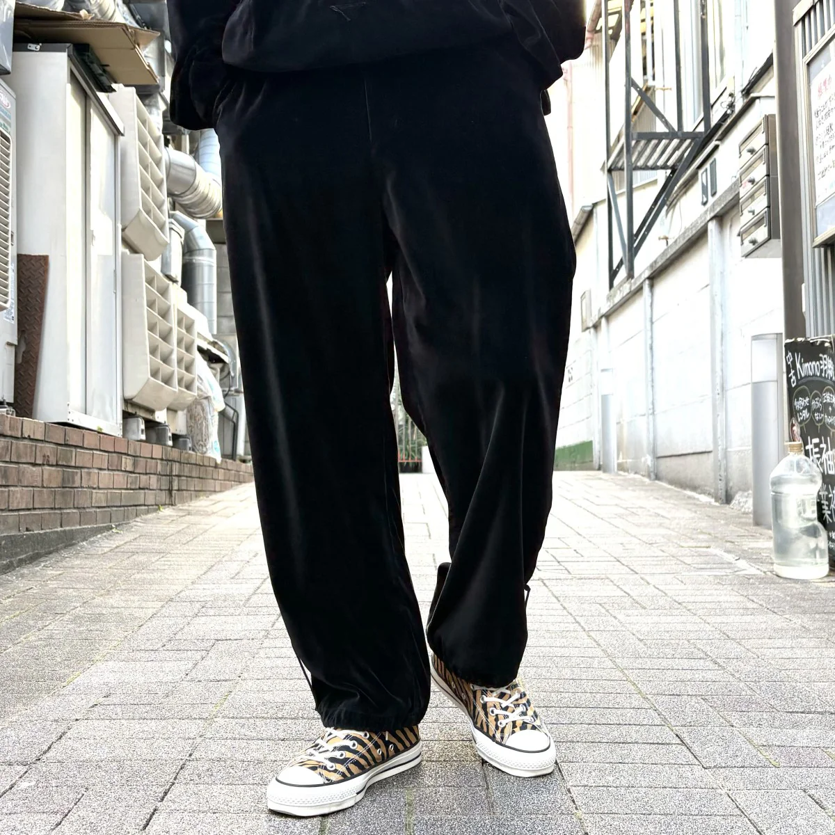 23AW別注BO-JOHN02 velveteen trousersヴェルヴェットイージーパンツ - Image 2