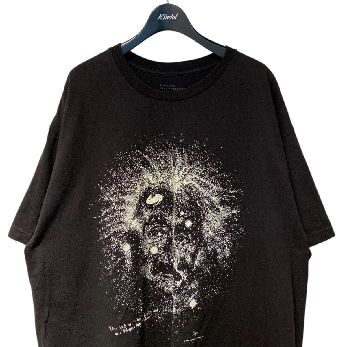 Albert Einstein Starry Night T-shirt復刻アインシュタインプリントTシャツ - Image 3