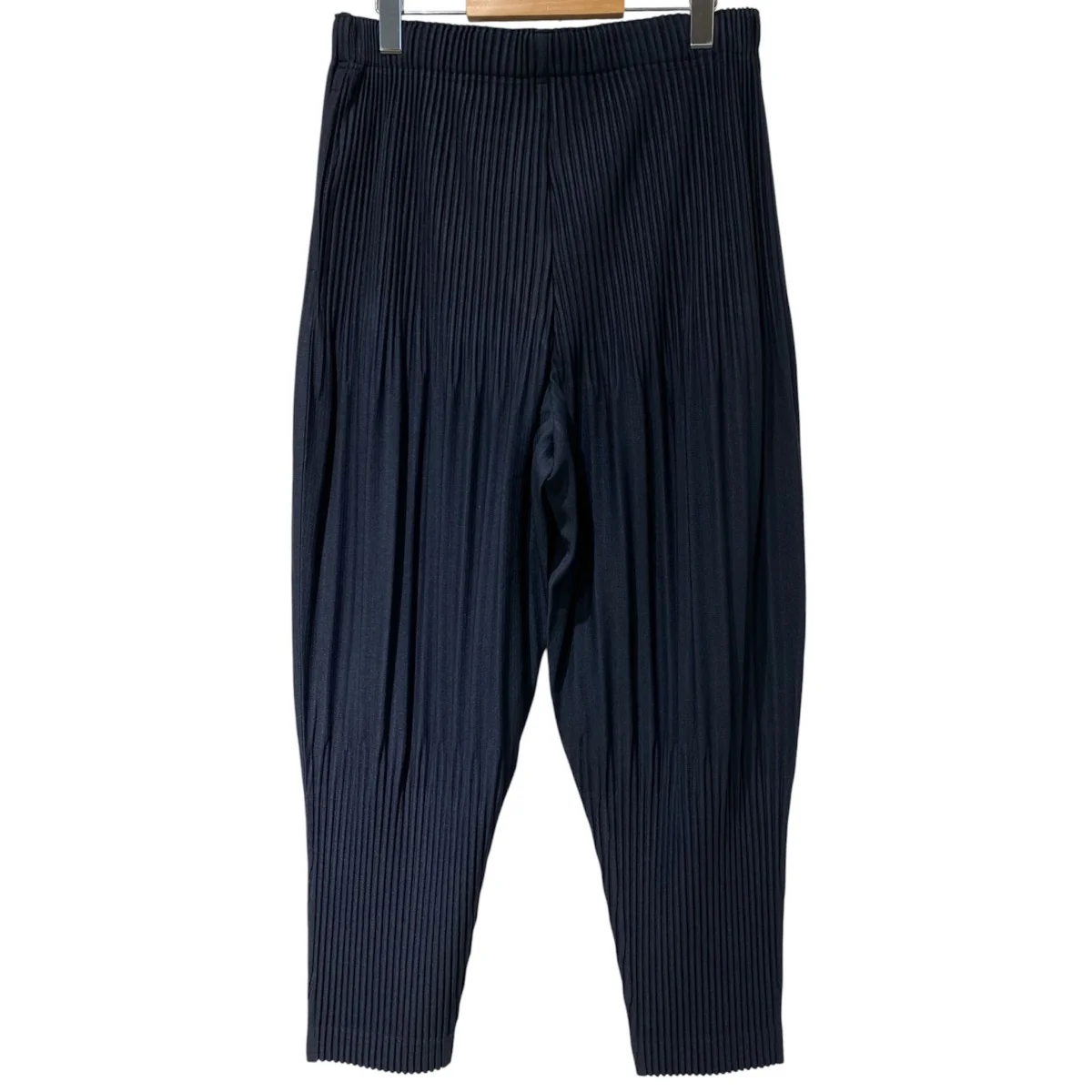 BASICライン／シーズンレスPLEATS／TAPEREDプリーツテーパードイージーパンツ - Image 3