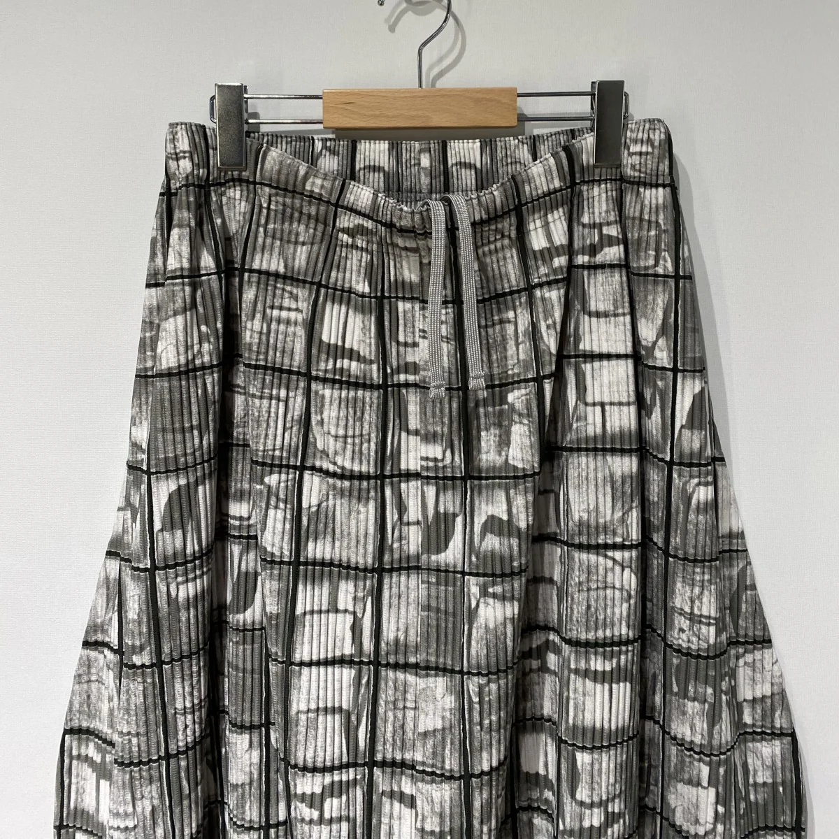 17SS総柄／PLEATS／SAROUELプリーツサルエルイージーパンツ - Image 3