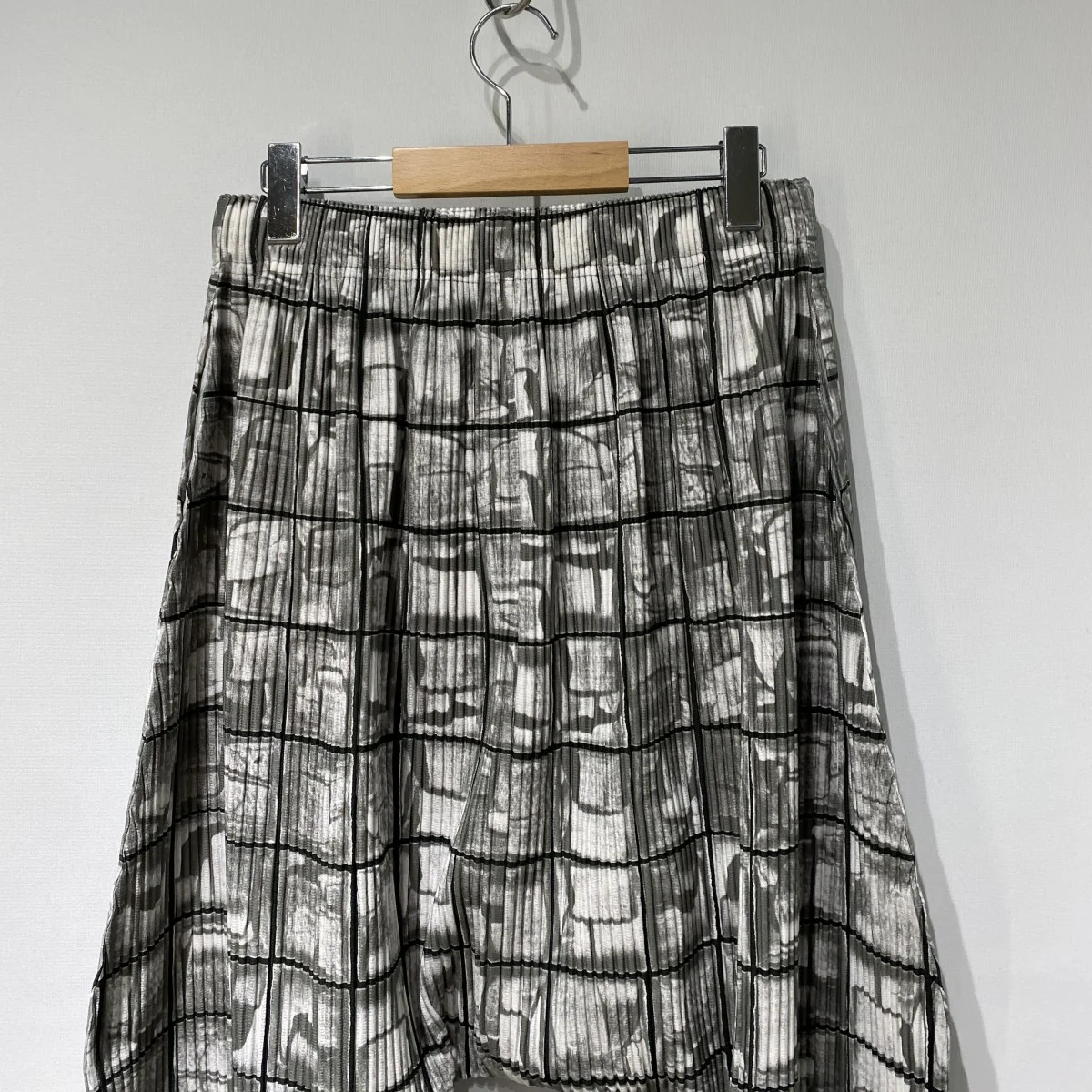 17SS総柄／PLEATS／SAROUELプリーツサルエルイージーパンツ - Image 5
