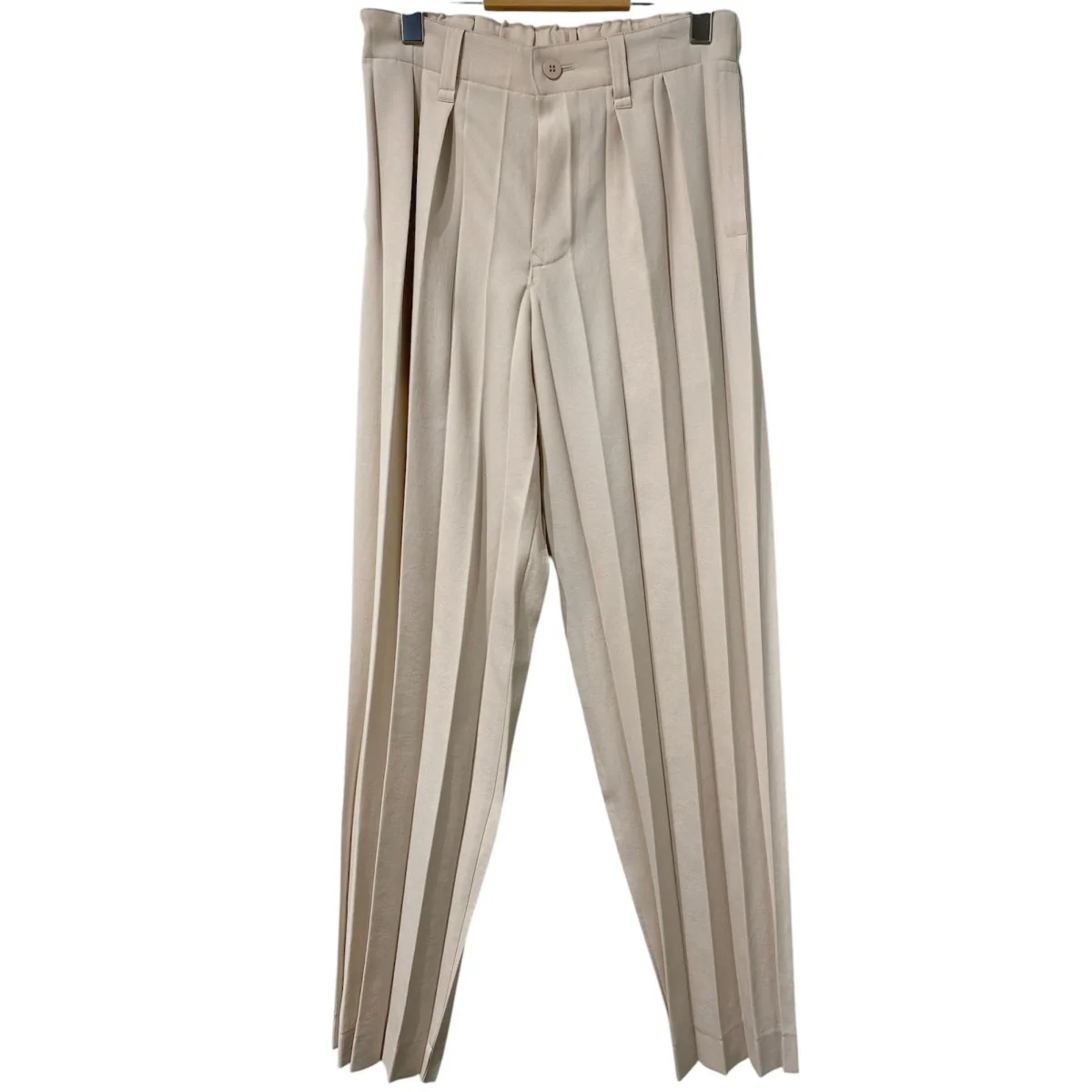 EDGE ENSEMBLEアコーディオンプリーツ加工PLEATS PANTSプリーツパンツ