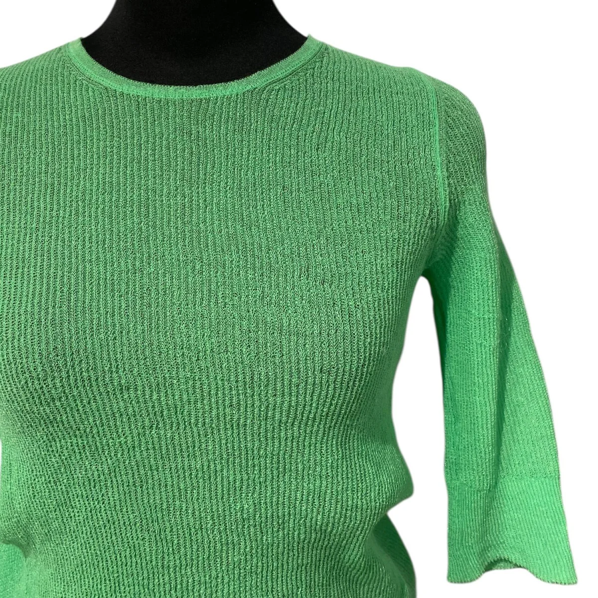 23SSシースルー／バックリボントップスニット - Image 3