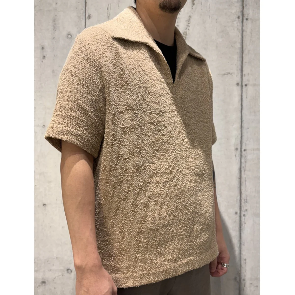 24SSMATE SHIRT TATAMI半袖ニット - Image 2