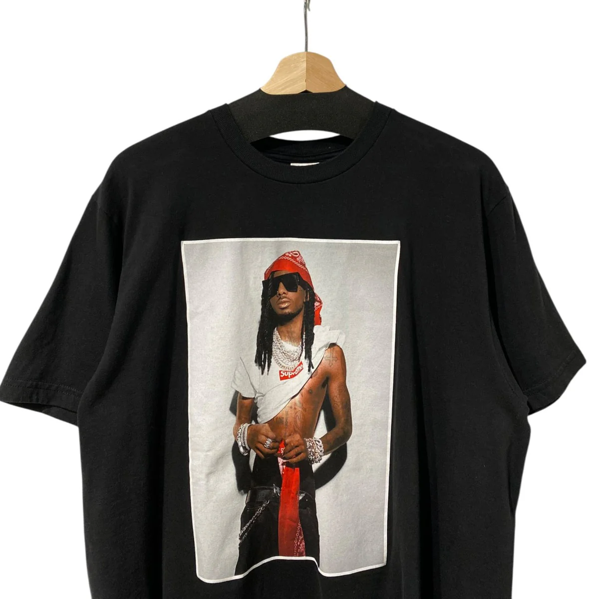 25FWPlayboi Carti TeeフォトプリントTシャツ - Image 3