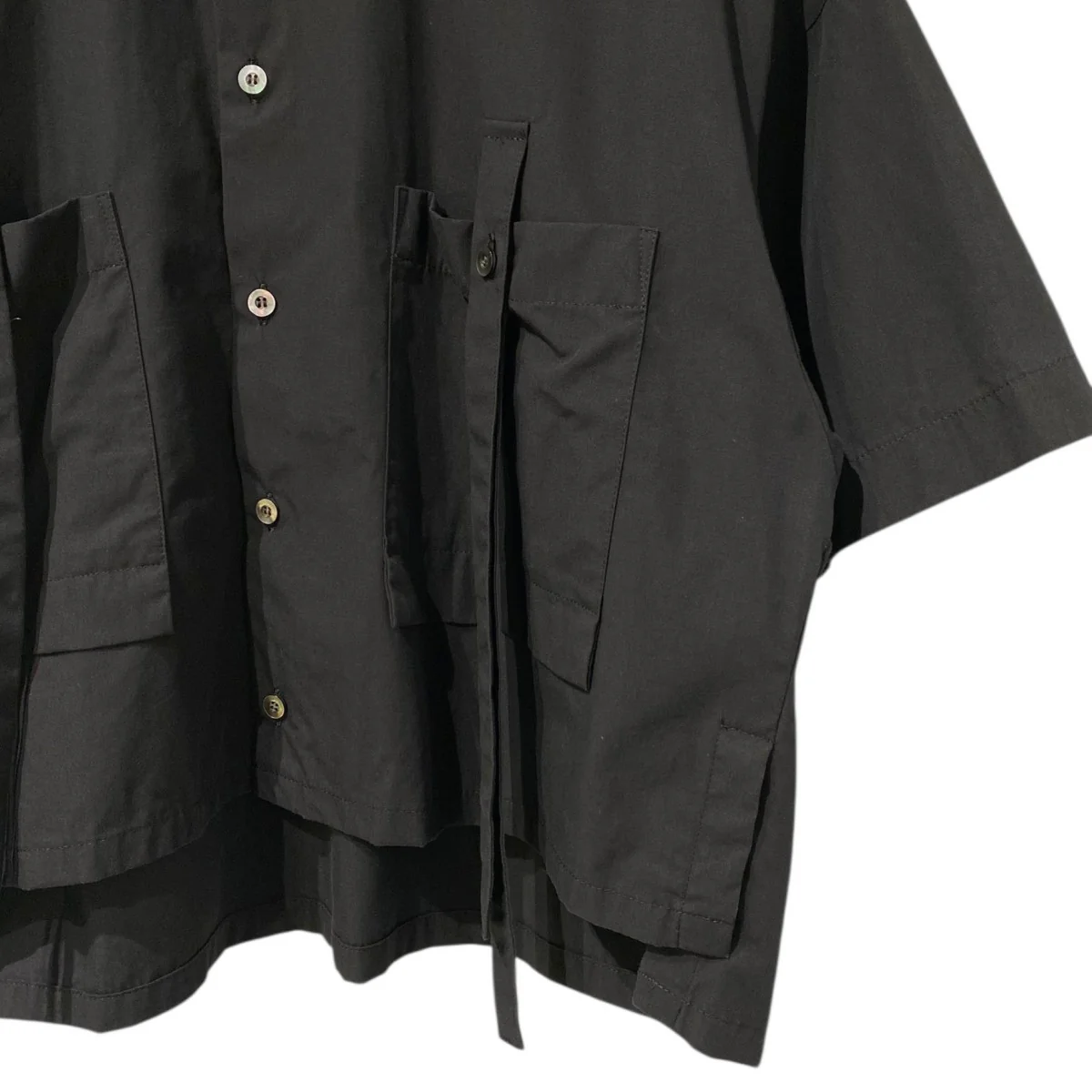 別注Pocket Belt Shirtショート丈ポケットベルト半袖シャツ - Image 4