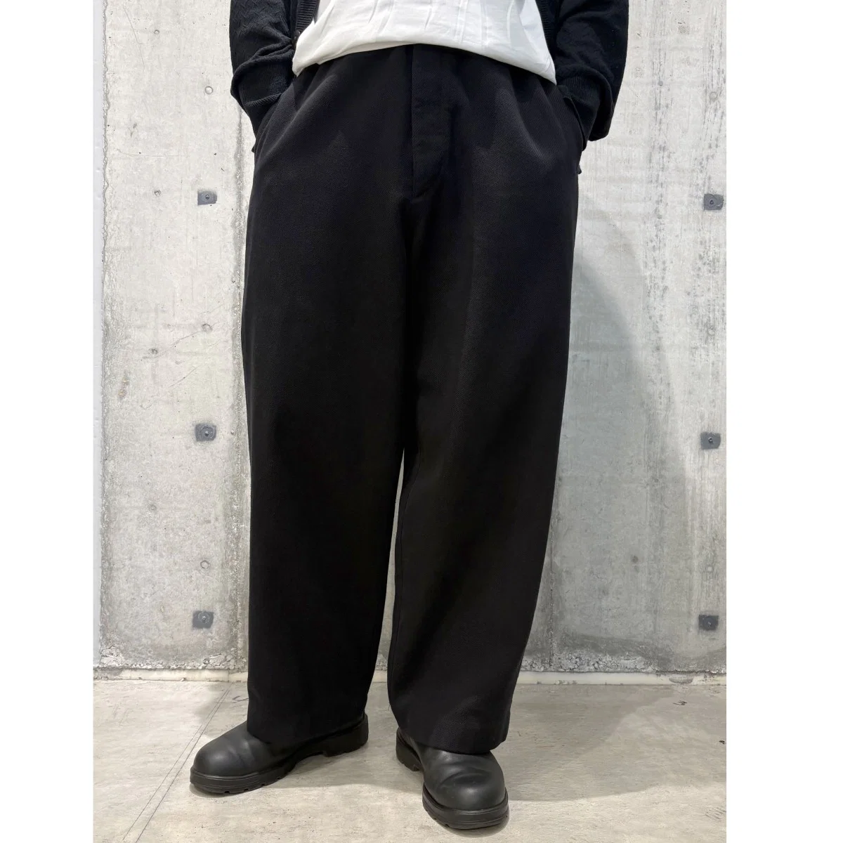 25AWSilk Nep Trousers VintageヴィンテージUSED加工シルクネップパンツ25AAP-04-06 - Image 2