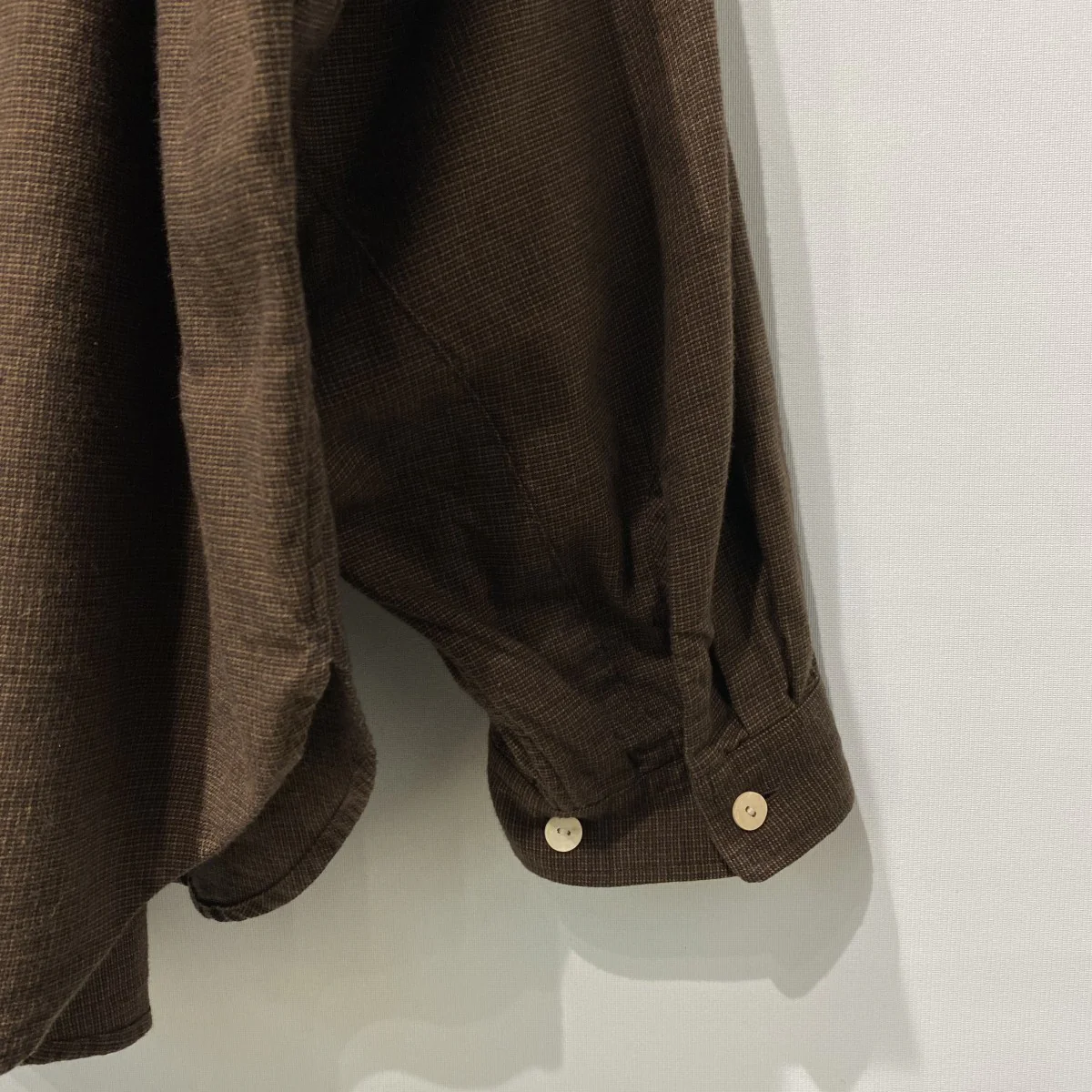 Wrist Patch Wide Shirt/Checkオーバーサイズチェックシャツ - Image 6