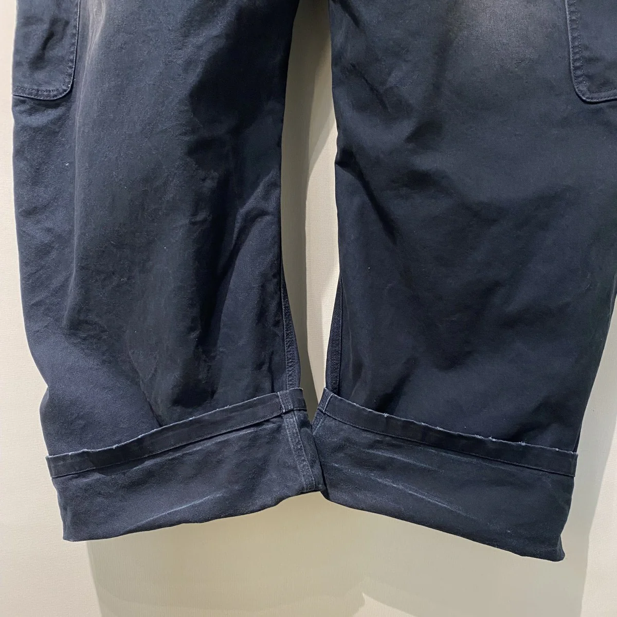 ダックダブルニーカブレッグパンツ Vintage Used加工 - Image 4