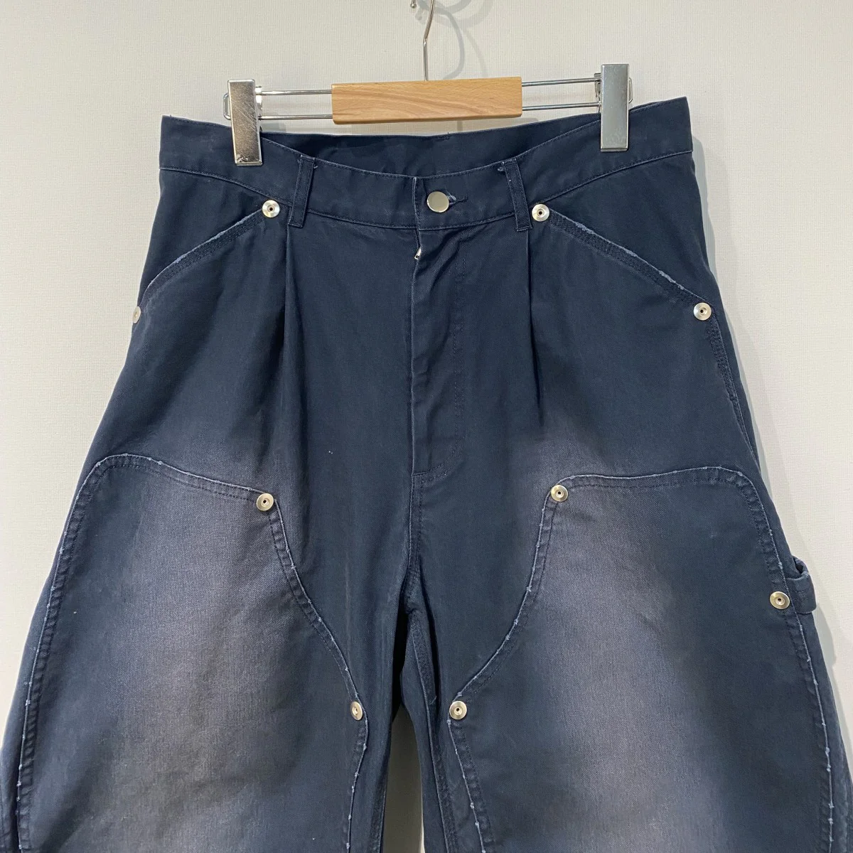 ダックダブルニーカブレッグパンツ Vintage Used加工 - Image 8
