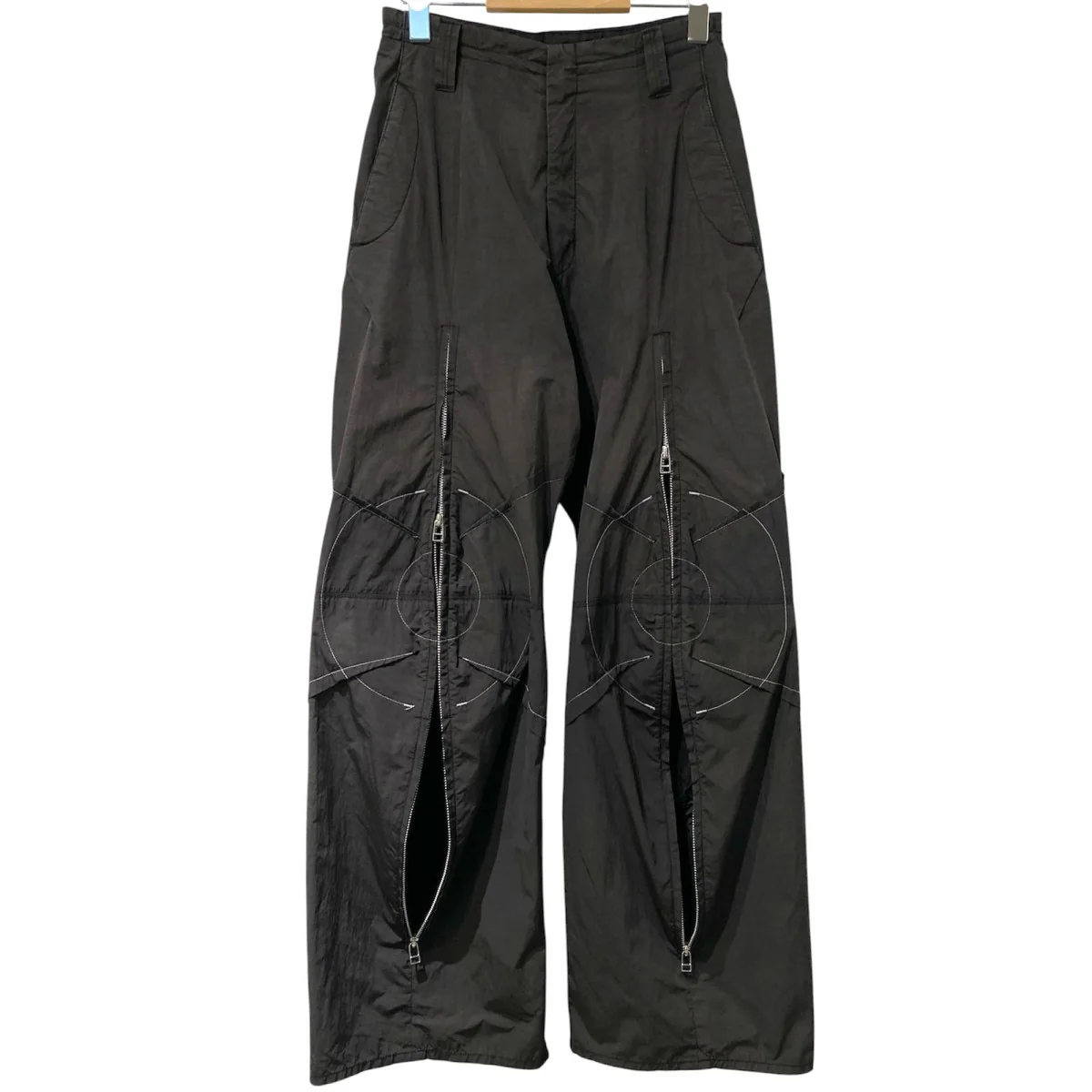 23SSPadded Cargo Trousers膝中綿パッドZIPカーゴパンツ