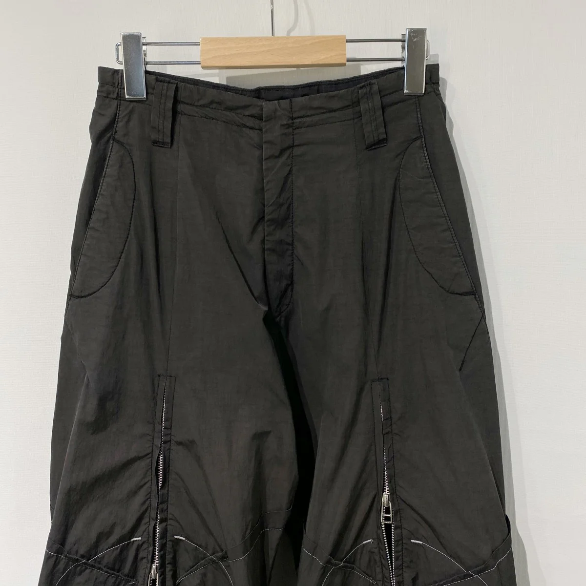 23SSPadded Cargo Trousers膝中綿パッドZIPカーゴパンツ - Image 3