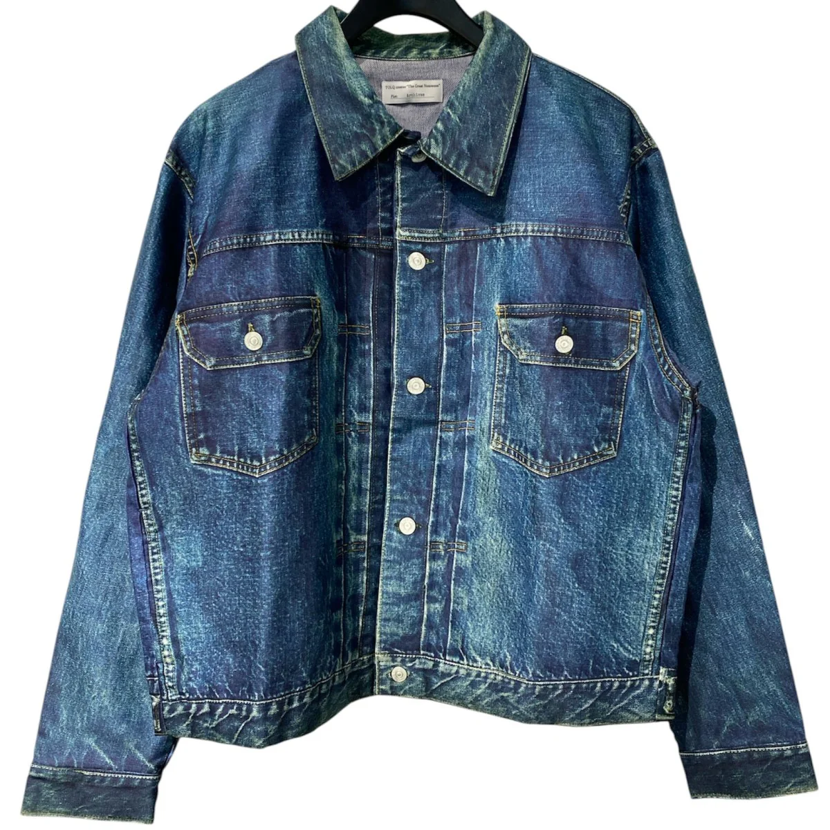 Trompe L’oeil Printed Jacket 1950 Type-2 T-Back 2nd転写ジャケットTA-2004