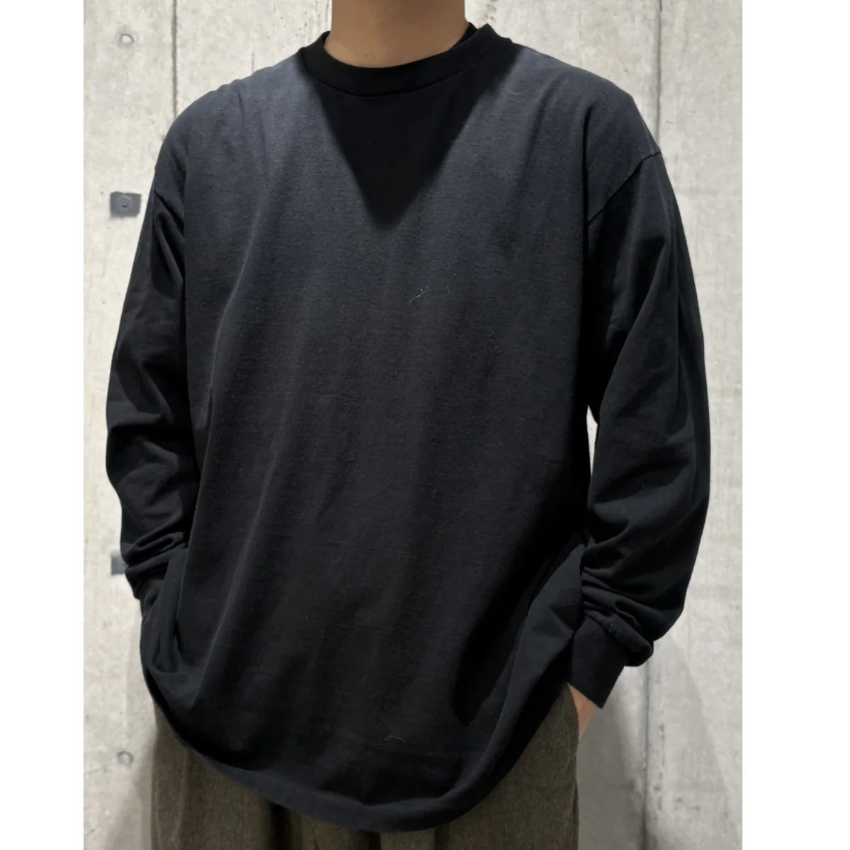 22AW空紡天竺 長袖Tシャツ ロングスリーブカットソー - Image 2