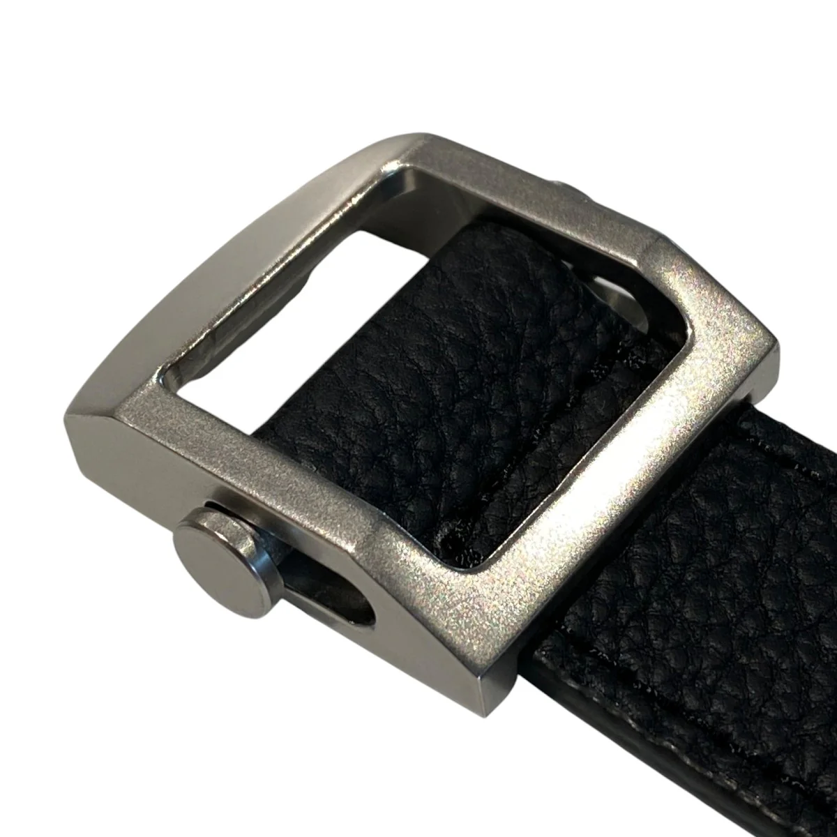 HERRIE HOLELESS BELT/DIPLO FJORDローラーバックル式レザーガチャベルト - Image 3