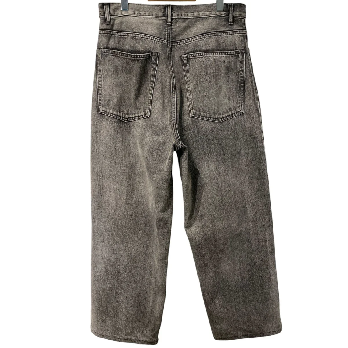 13．5oz DENIM BAGGY FADE USED加工バギーワイドデニムパンツ - Image 3
