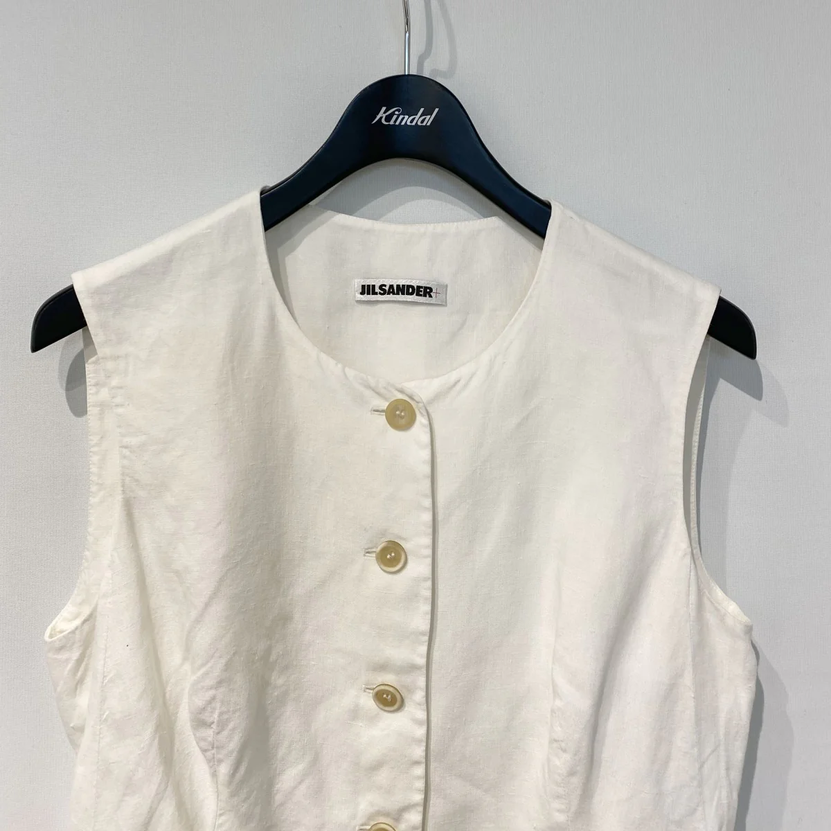 ＋ライン初期LINEN VESTリネンベスト - Image 3