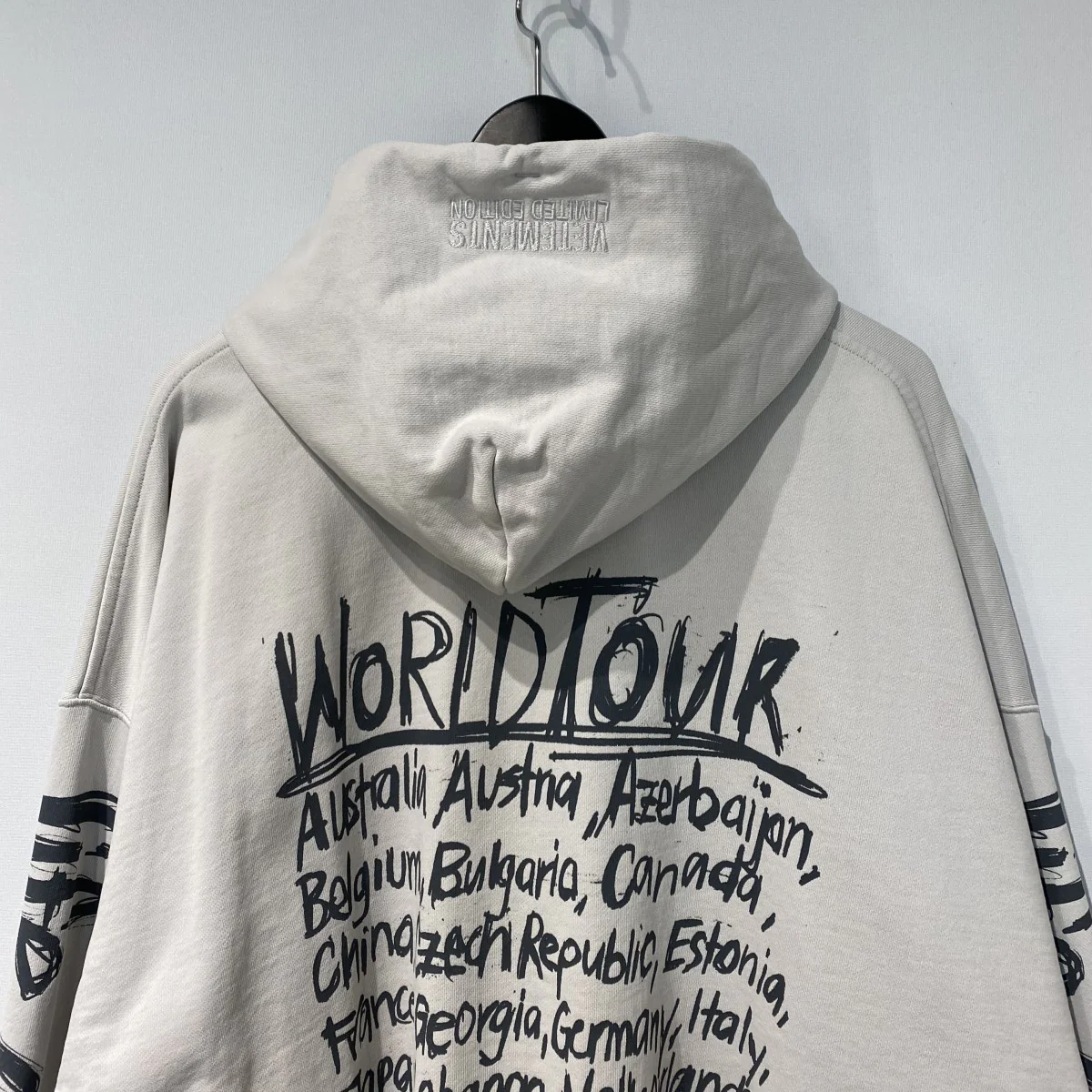 23AWWorld Tour Logo HoodieワールドツアーロゴフーディパーカーUE54HD600W - Image 6
