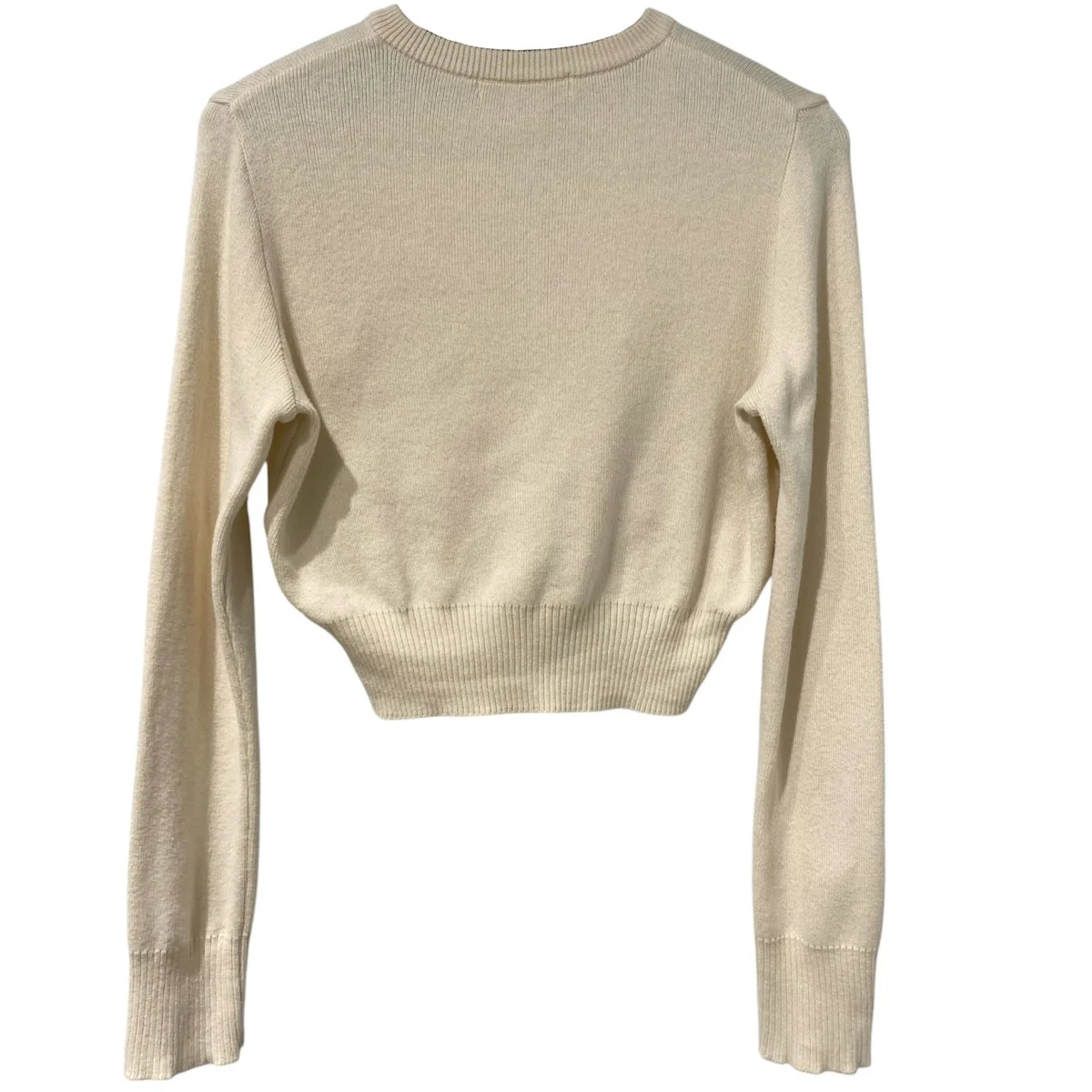 25AWコットンカシミヤクルーカーデ - Image 2