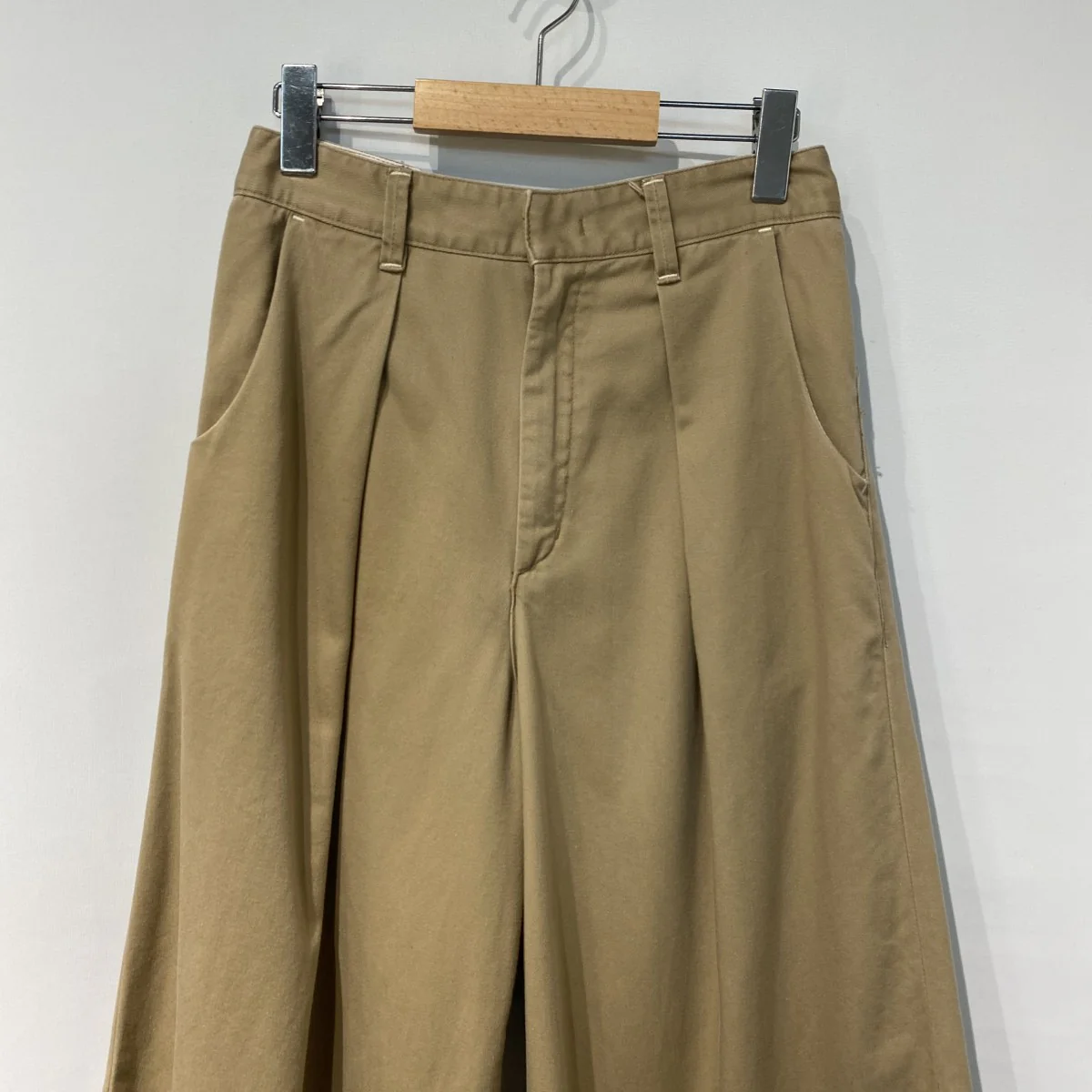 25AWPUBLIC CURVE CHINO ツイル生地ルフタス&液アン加工バギーチノパンツ - Image 3