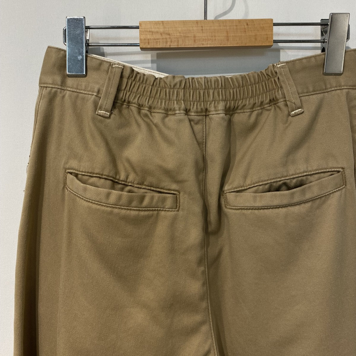 25AWPUBLIC CURVE CHINO ツイル生地ルフタス&液アン加工バギーチノパンツ - Image 6
