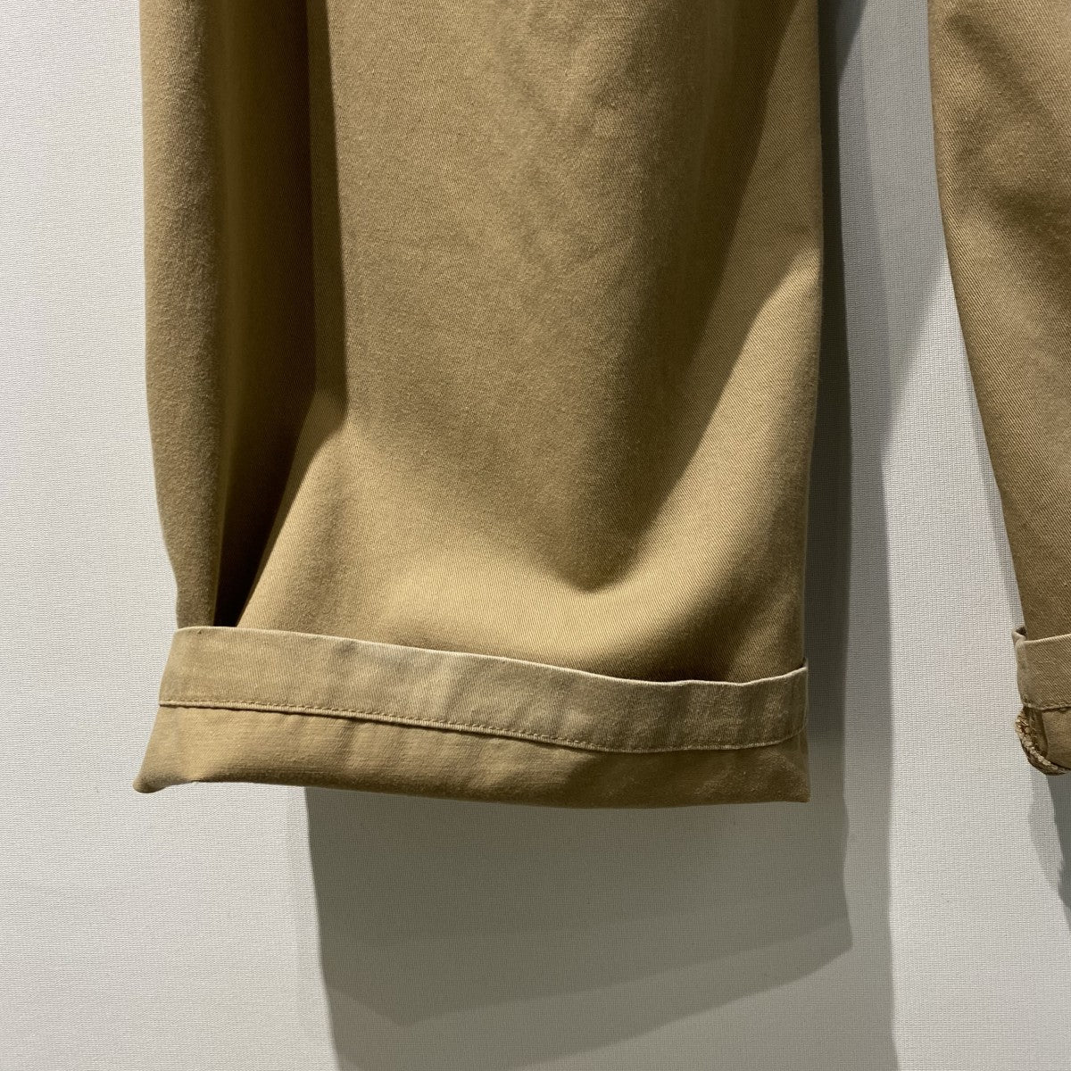25AWPUBLIC CURVE CHINO ツイル生地ルフタス&液アン加工バギーチノパンツ - Image 7