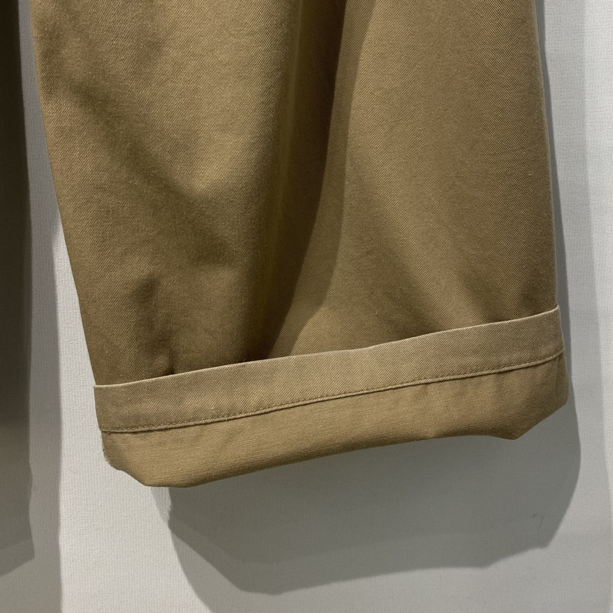 25AWPUBLIC CURVE CHINO ツイル生地ルフタス&液アン加工バギーチノパンツ - Image 8