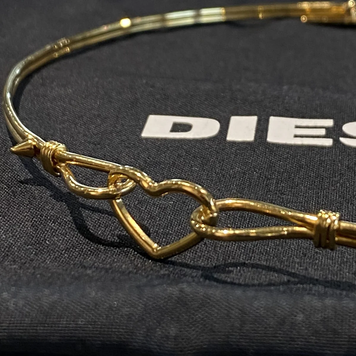 Heart Choker Necklaceハートチョーカーネックレスアクセサリー - Image 3