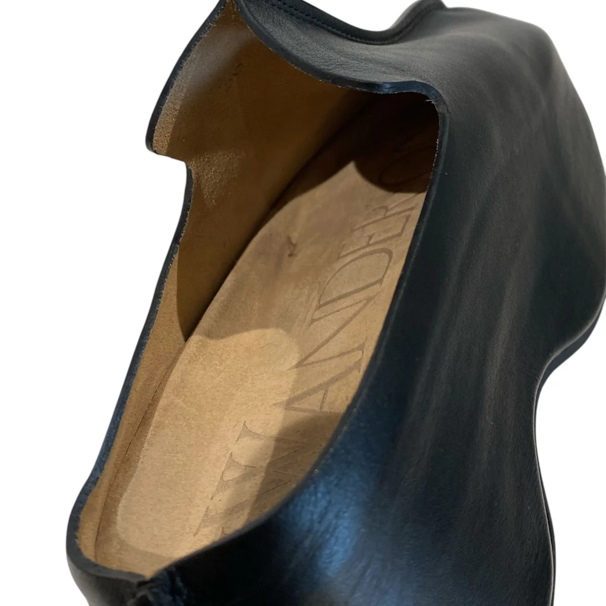 Platform Leather Clogsレザープラットフォーム厚底サンダル - Image 7