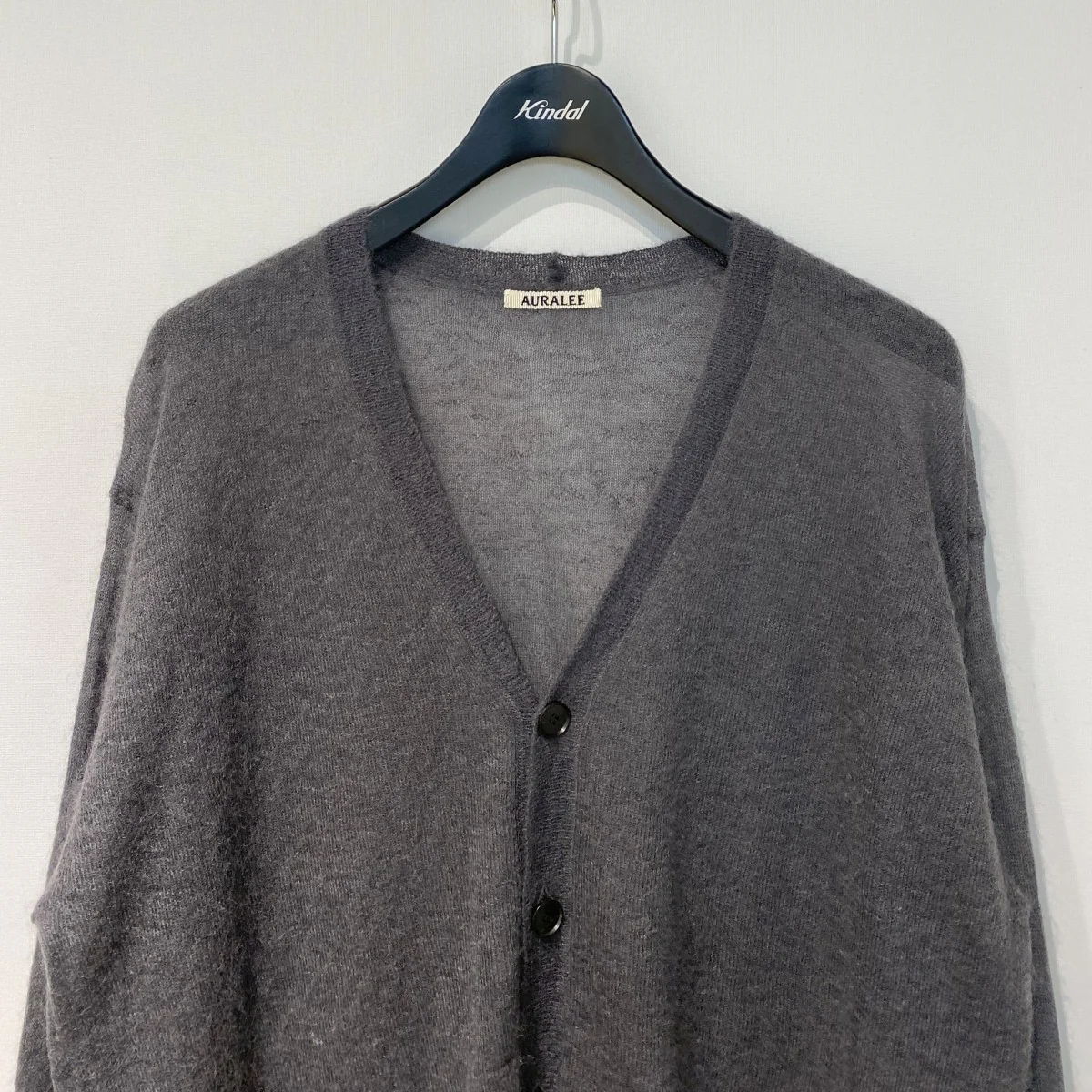 24SSKid Mohair Sheer Knit Cardiganモヘヤカーディガン - Image 4