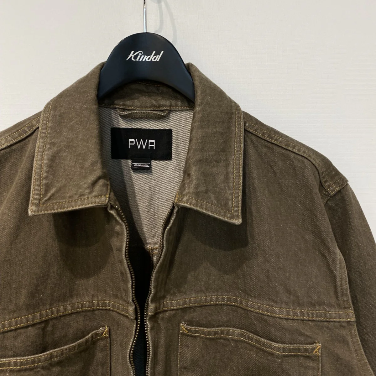 25AWDENIM ZIP-UP JKTデニムZIPウォッシュ加工ジャケット - Image 5