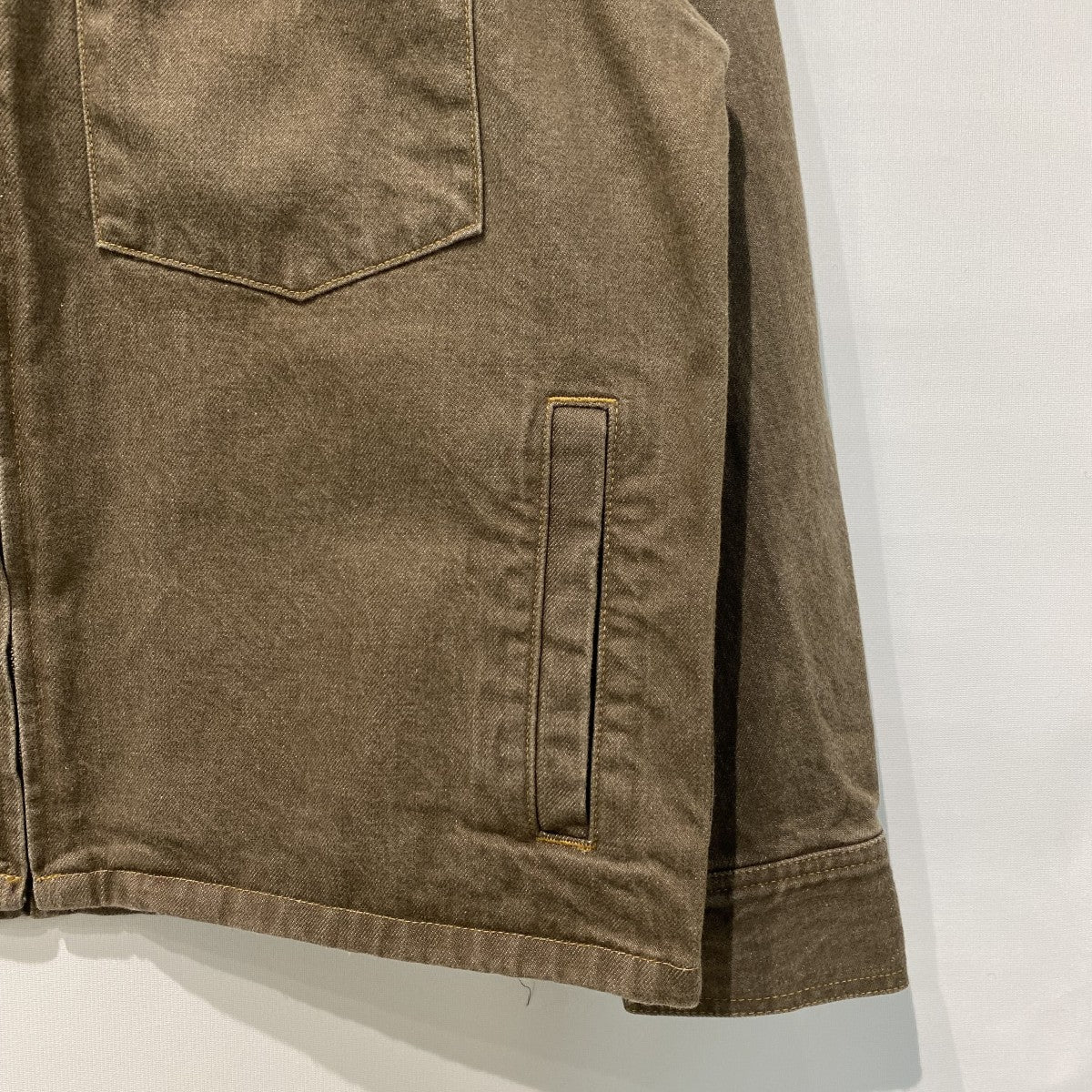 25AWDENIM ZIP-UP JKTデニムZIPウォッシュ加工ジャケット - Image 6
