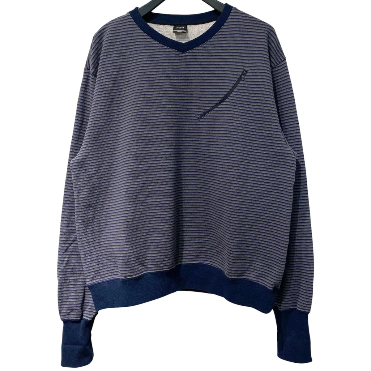 25AWHEAVY KANOKO V-NECK P/Oヘビーカノコボーダートップス