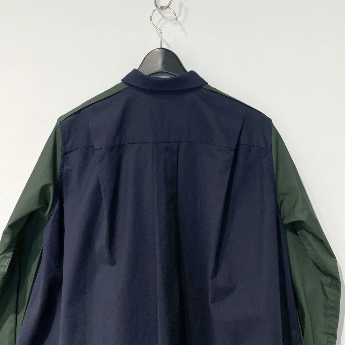 20SSSuiting Layered Shirt切替ドッキングレイヤードシャツ - Image 4
