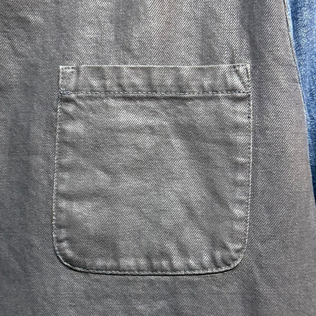 13AWCOATED DENIM PULLOVERコーティングデニムプルオーバーシャツ - Image 5