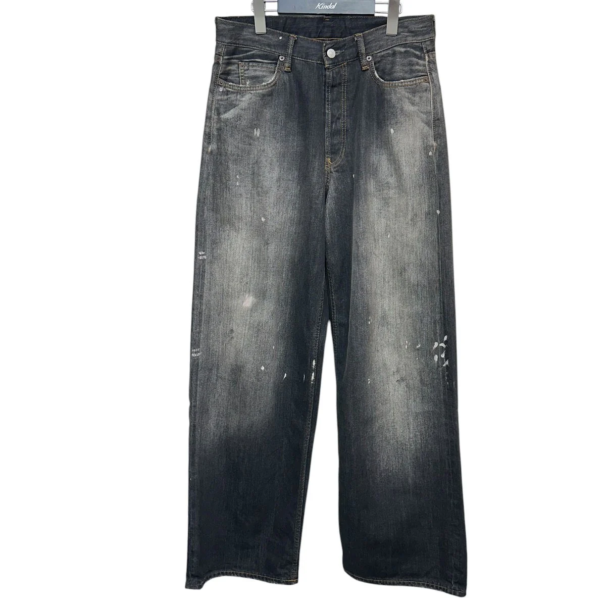 25AW1981 U BLACK TRAFALGARルーズフィットデニムパンツC00081