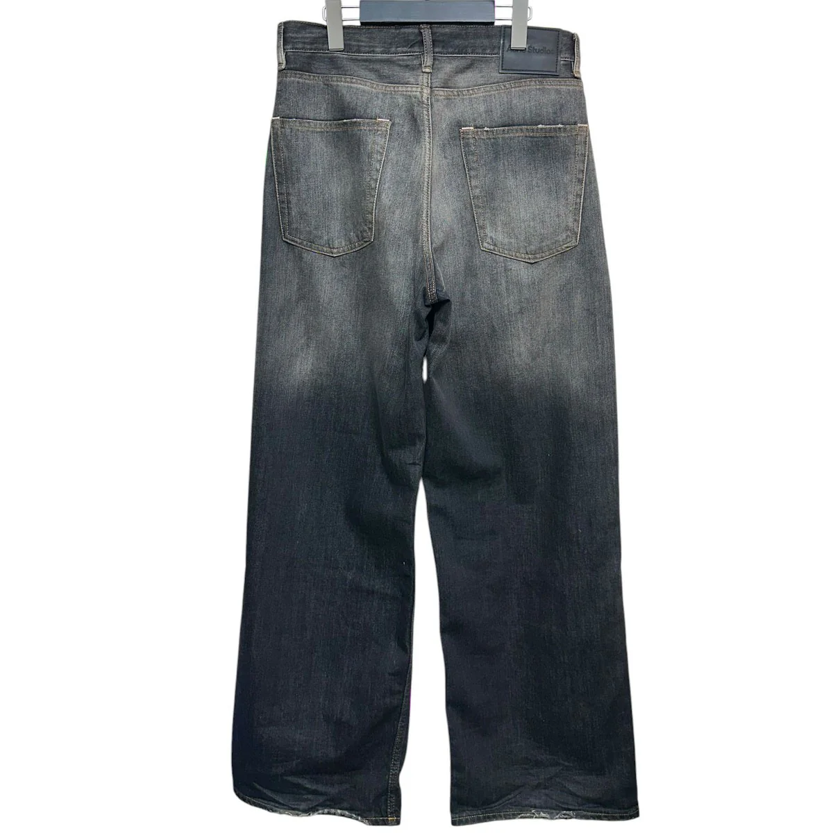 25AW1981 U BLACK TRAFALGARルーズフィットデニムパンツC00081 - Image 2